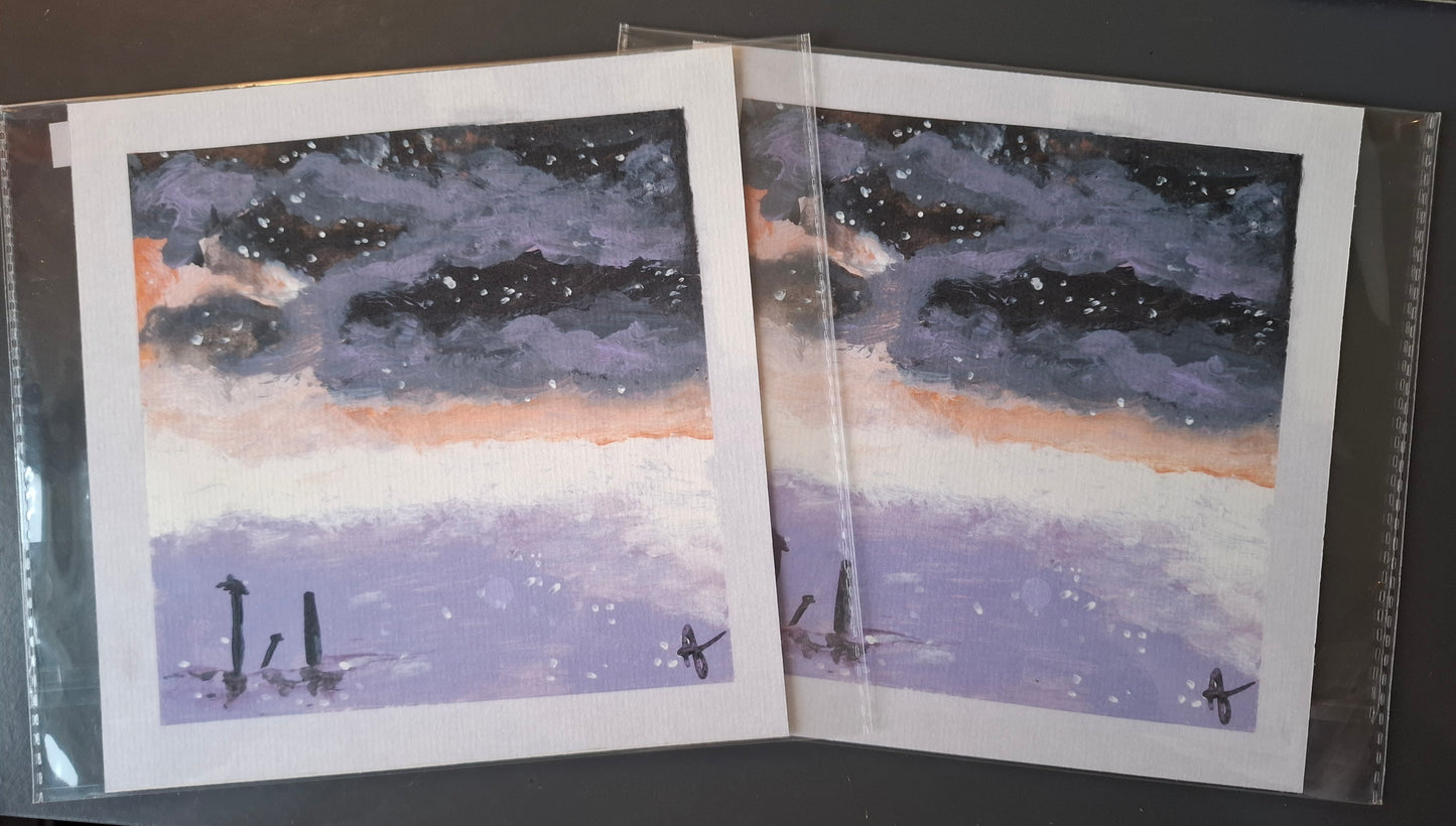Venice Snow - PRINT
