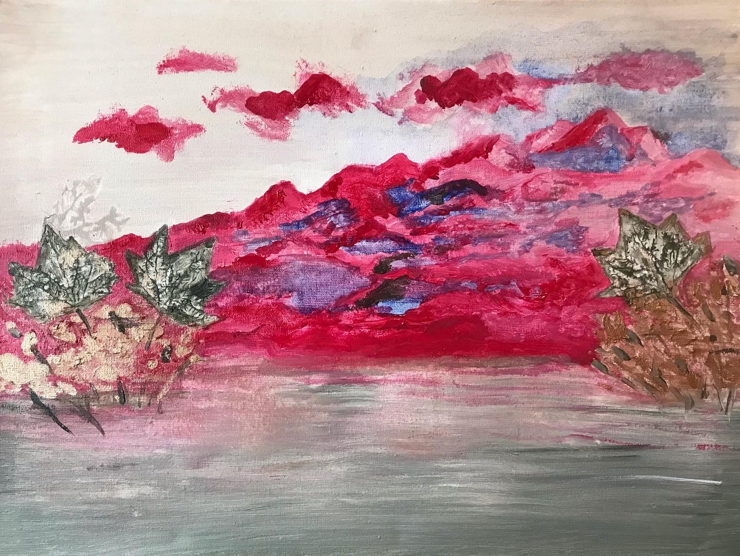 La Roche rouge - The Red Rock - ORIGINAL