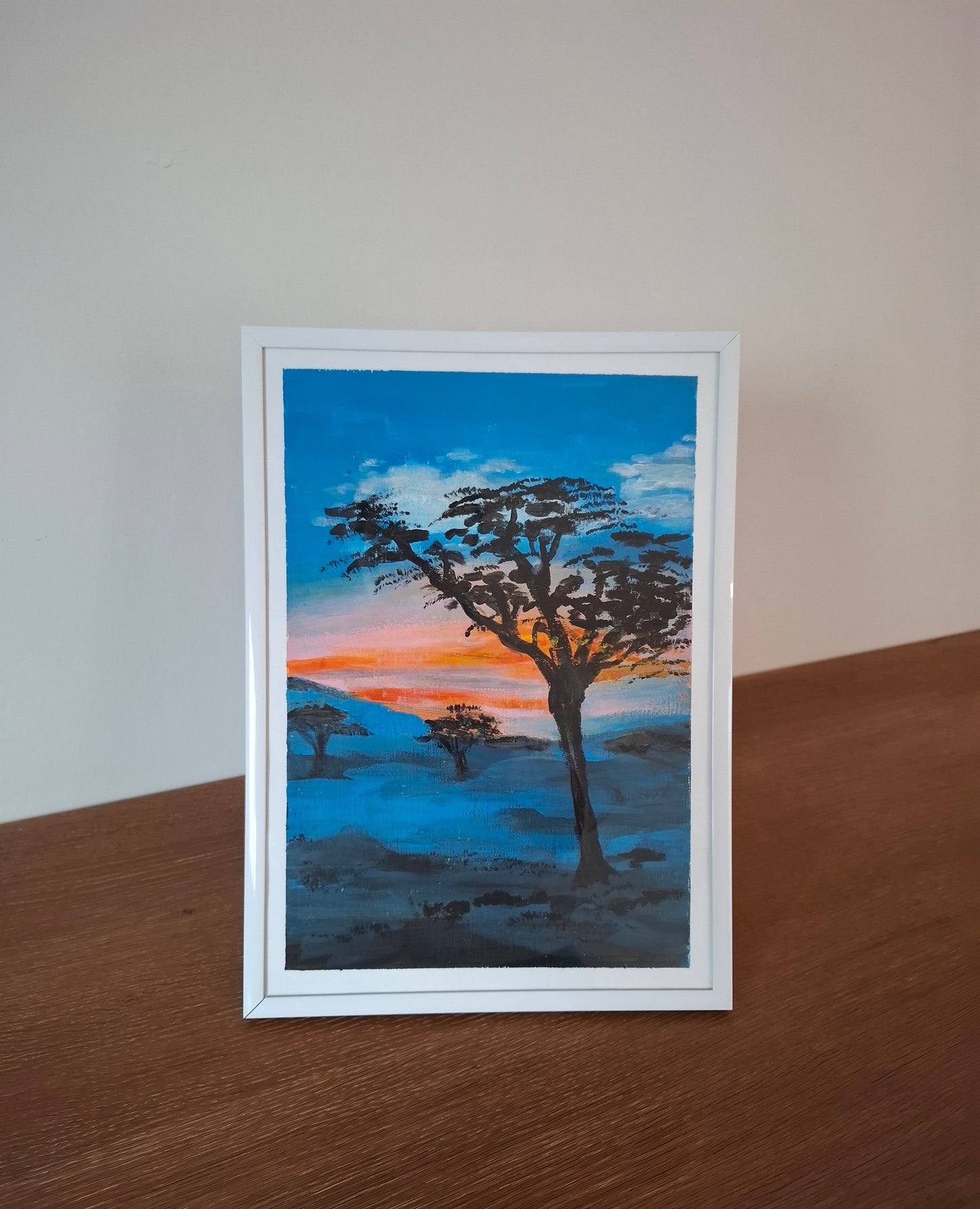 Morning Stone pine - Pin parasol au matin - ORIGINAL