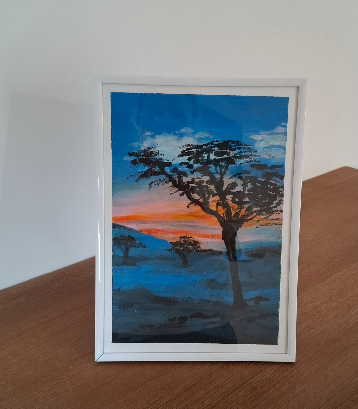 Morning Stone pine - Pin parasol au matin - ORIGINAL