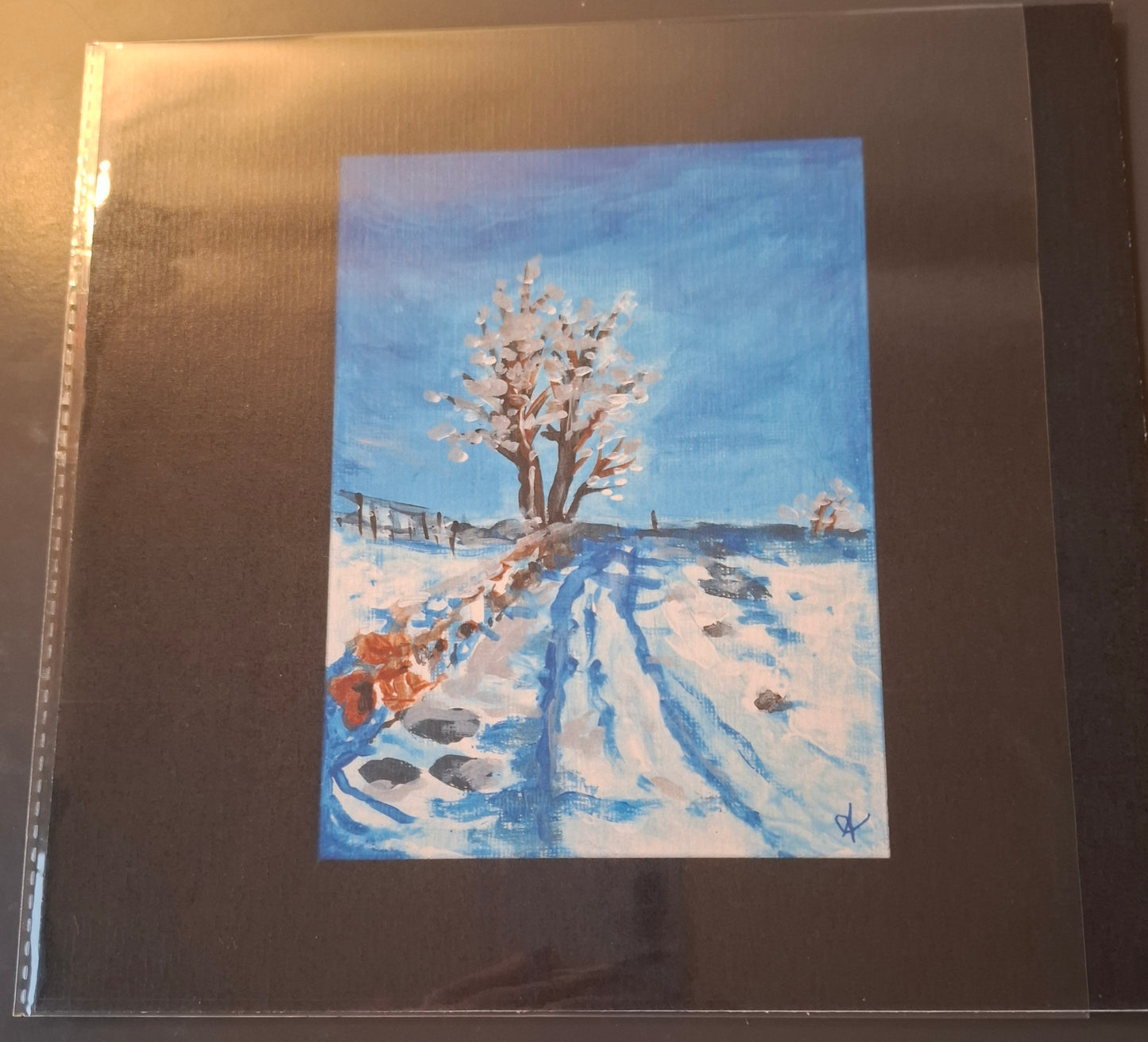 Route enneigée - PRINT